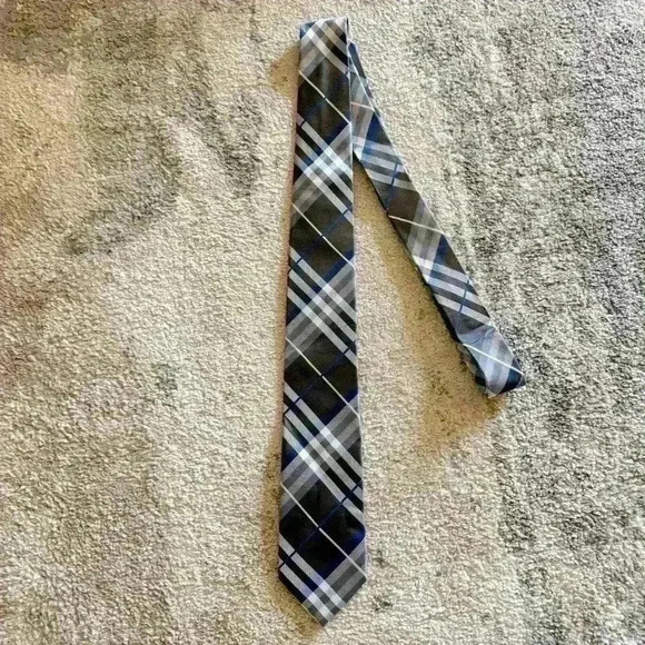Men’s Plaid Geoffrey Beene Tie - Picture 1 of 3